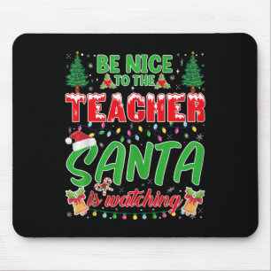Mousepad Seja Bom Para Os Papais noeis De Professores Ver A