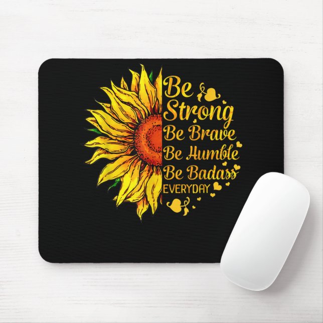 Mousepad Seja Humilde Seja Bastão Todos Os Dias (Com mouse)