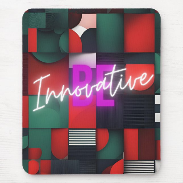 Mousepad Seja inovador (Frente)