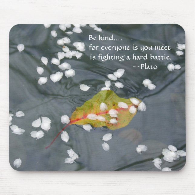 Mousepad Seja… Plato amável (Frente)