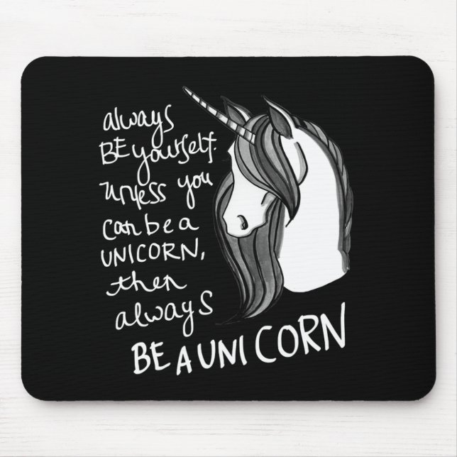 Mousepad Seja sempre você mesmo, a menos que você puder ser (Frente)