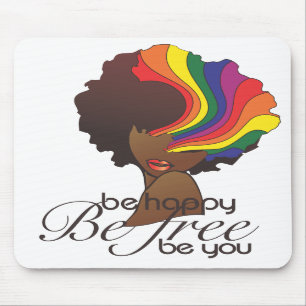 Mousepad Seja tapete do rato feliz