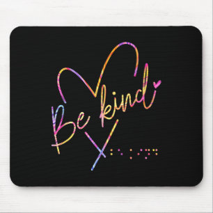 Mousepad Seja um pouco cego, Braille