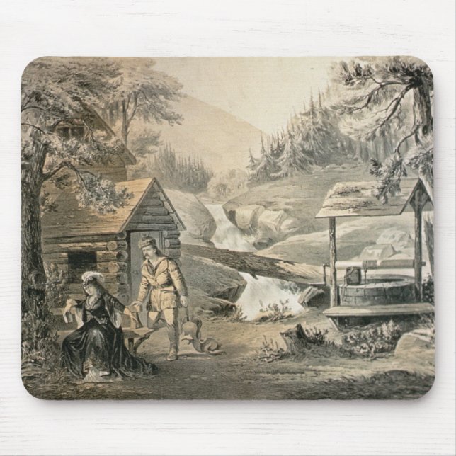 Mousepad "Sele a emenda", poster para de "o starr Davy (Frente)