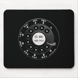 Mousepad Seletor giratório do telefone