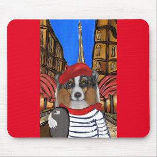 Mousepad Selfie de Australian Shepherd