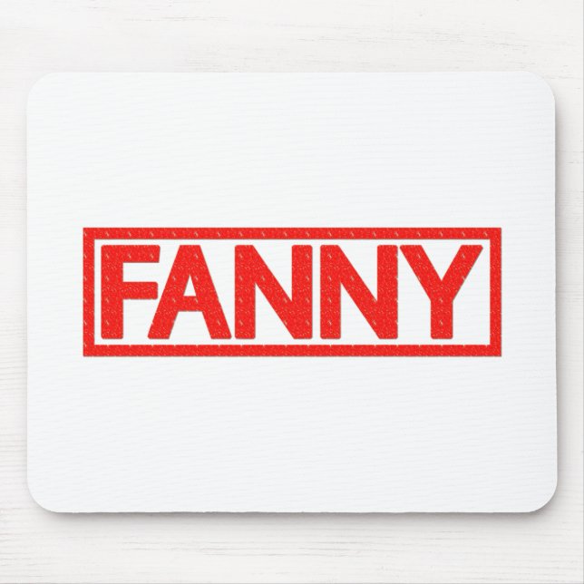 Mousepad Selo de Fanny (Frente)