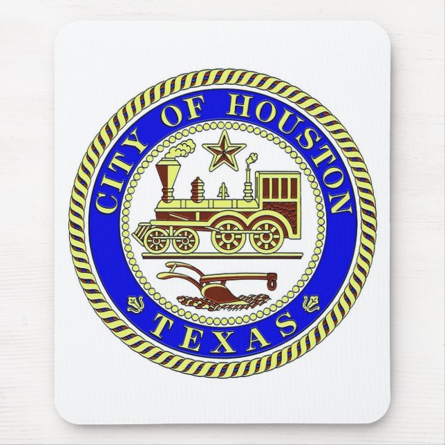 Mousepad Selo de Houston (Frente)