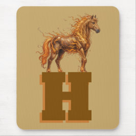 Mousepad Selo Espírito Selvagem – Arte de Cavalos Majestoso