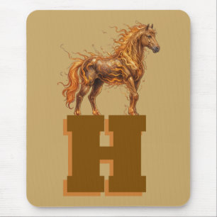 Mousepad Selo Espírito Selvagem – Arte de Cavalos Majestoso