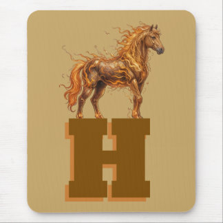 Mousepad Selo Espírito Selvagem – Arte de Cavalos Majestoso