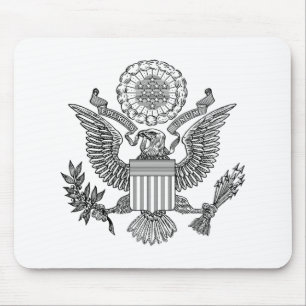Mousepad Selo excelente dos Estados Unidos da América (EUA)