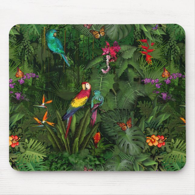 Mousepad 🌴 Selva 🌺 🦜 (Frente)
