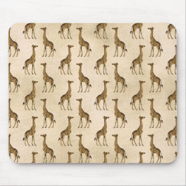 Mousepad Selva de Na moda Trendy Cute da Girafa de Impressã