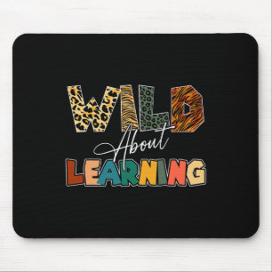Mousepad Selvagem Sobre Aprender Leopardo Professor Byck Pa