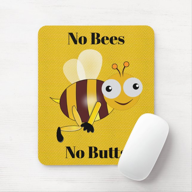 Mousepad Sem Abelhas Sem Pad De Mouse De Bumbuns (Com mouse)
