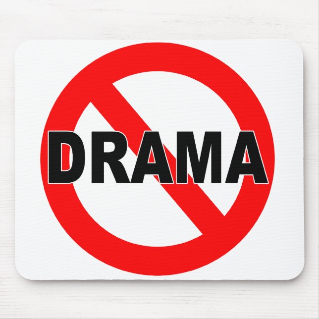 Mousepad Sem Drama (Mousepad) (Frente)