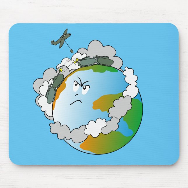 Mousepad Sem guerra! (Frente)