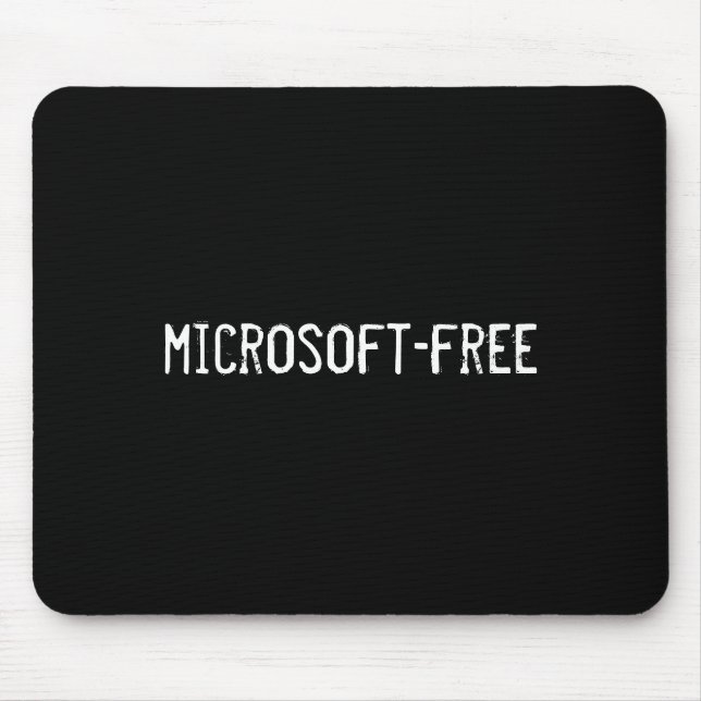 Mousepad sem microsoft (Frente)