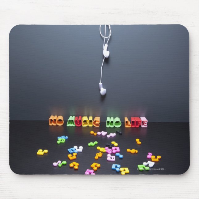 Mousepad Sem Música Sem Vida (Frente)