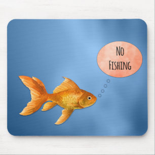 Mousepad Sem Peixe-Goldfish