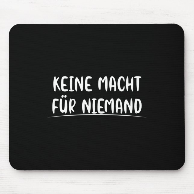 Mousepad Sem Poder Para Ninguém Política Proteção Ambiental (Frente)