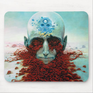 Mousepad Sem título (Decomposição) por Zdzislaw Beksinski