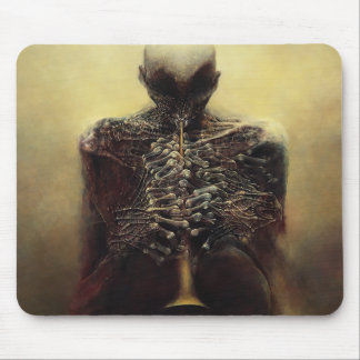 Mousepad Sem título (The Flutist) por Zdzislaw Beksinski