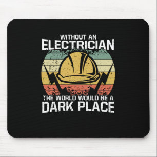 Mousepad Sem Um Eletrico, O Mundo É Um Lugar Escuro