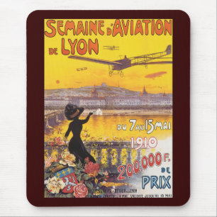 Mousepad Semaine d'Aviation de Lyon