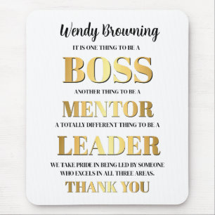 Mousepad Semana de apreciação do chefe