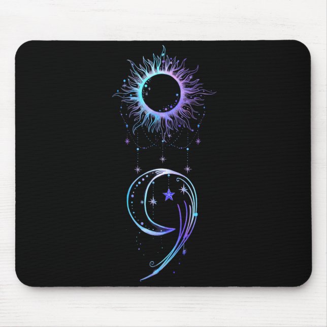 Mousepad semana de conscientização sobre prevenção roxo pon (Frente)