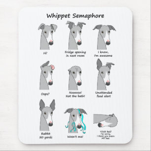 Mousepad Semaphore de Whippet