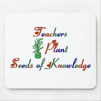 Mousepad Sementes da planta dos professores do tapete do