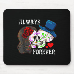 Mousepad Sempre E Para Sempre - Dia Dos Namorados Skull Lo