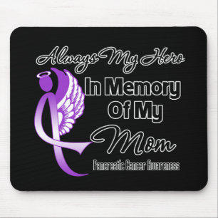 Mousepad Sempre meu herói na mamã da memória - câncer d