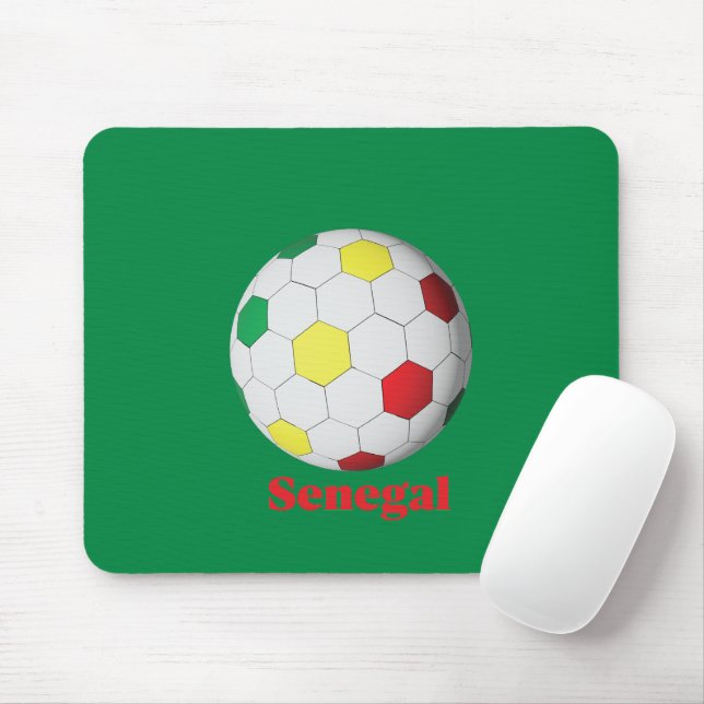 Mousepad Senegal Soccer (Com mouse)