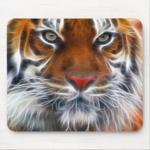 Mousepad Senhor das selvas indianas, o tigre de Bengal real