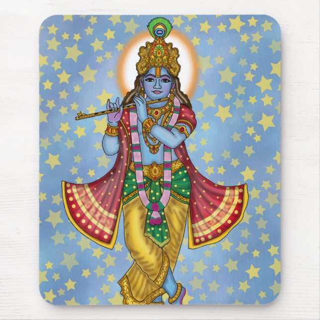 Mousepad Senhor Krishna (Frente)