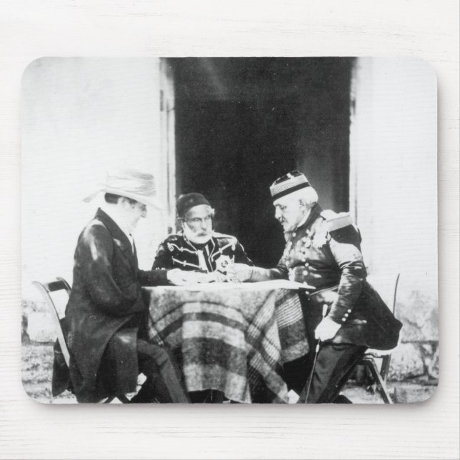 Mousepad Senhor Raglan, Pasha de Omar & general Pelissier, (Frente)