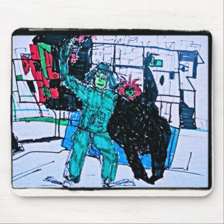 Mousepad senhor verde