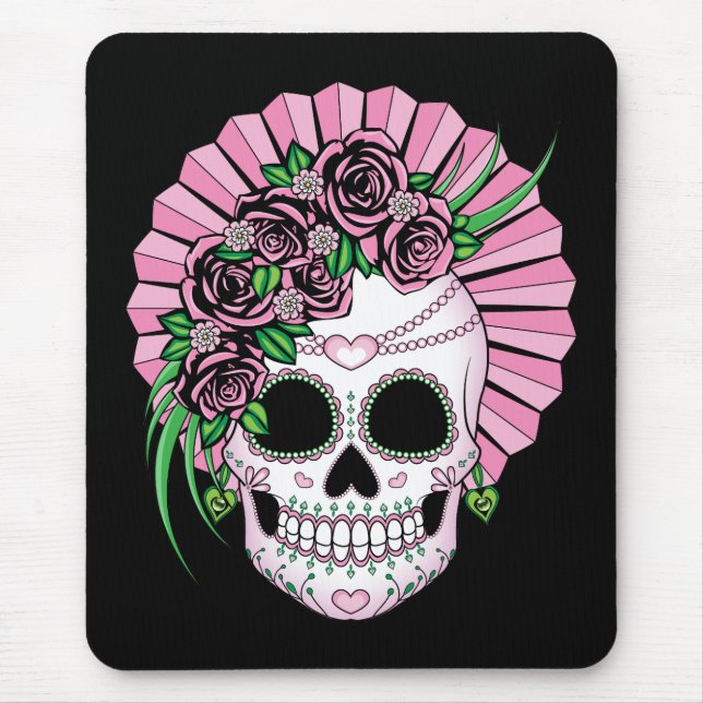 Mousepad Senhora Açúcar Crânio (Frente)