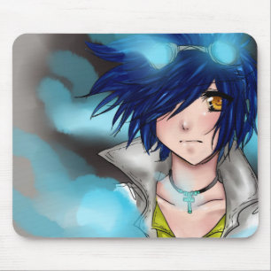 Mousepad Senhora Azul