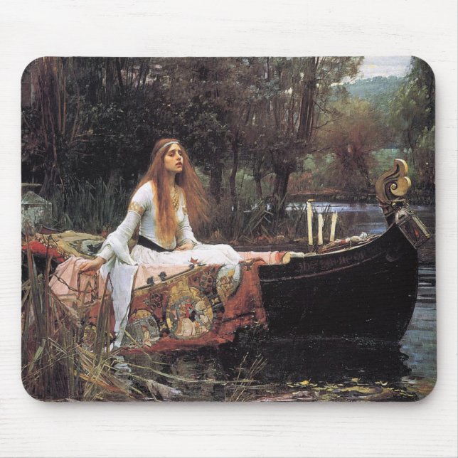 Mousepad Senhora de Shalott (Frente)
