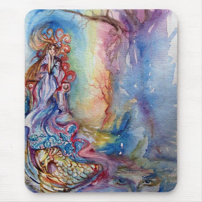 Mousepad SENHORA DO LAGO, Mágica e Mistério (Frente)