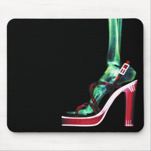 MOUSEPAD SENHORA ESQUELETO PÉ ORIGINAL DO SALTO ALTO DO