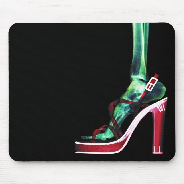 MOUSEPAD SENHORA ESQUELETO PÉ ORIGINAL DO SALTO ALTO DO (Frente)