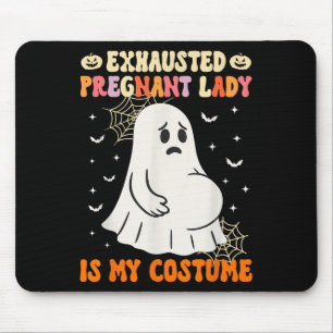 Mousepad Senhora Grávida Exausta É Minha Figurinha Hallowee
