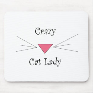 Mousepad Senhora louca do gato