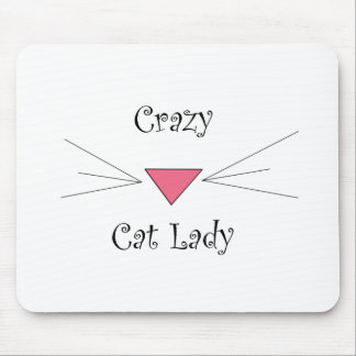 Mousepad Senhora louca do gato